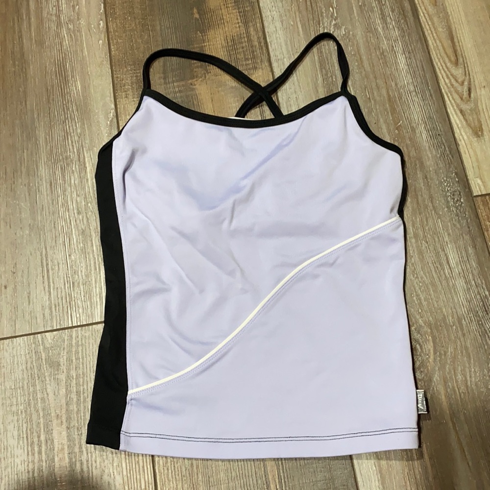 Lavender workout/yoga top
